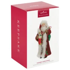Hallmark Father Christmas Ornament 11 Hallmark Father Christmas Ornament -Ornament Shop Father Christmas With Toy Bag Keepsake Ornament 2499QXR8137 04