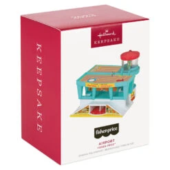 Hallmark Fisher-Price™ Airport Ornament 11 Hallmark Fisher-Price™ Airport Ornament -Ornament Shop Fisher Price Airport Keepsake Ornament 1999QXI7379 04