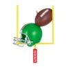 Hallmark Football Star 2023 Ornament -Ornament Shop Football Goal Post and Helmet Keepsake Ornament 1399QGO2707 01