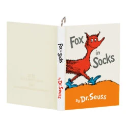 Hallmark Dr. Seuss's Fox In Socks™ Who Sews Whose Socks? Ornament -Ornament Shop Fox in Socks Book Keepsake Ornament 1799QXI7319 06