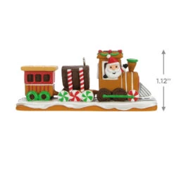 Hallmark Season’s Treatings Ornament 10 Hallmark Season’s Treatings Ornament -Ornament Shop Gingerbread Train Keepsake Ornament 1699QXR8009 03