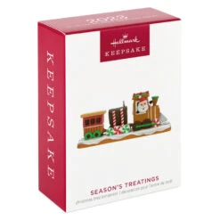 Hallmark Season’s Treatings Ornament 11 Hallmark Season’s Treatings Ornament -Ornament Shop Gingerbread Train Keepsake Ornament 1699QXR8009 04