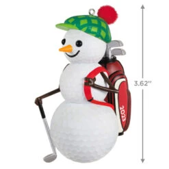 Hallmark Jolly Golfer 2023 Ornament -Ornament Shop Golf Ball Snowman Keepsake Ornament 1899QGO2939 03
