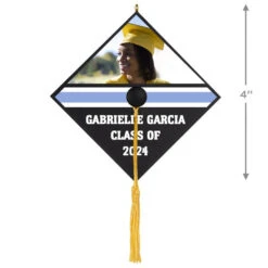 Hallmark Graduation Cap Text And Photo Personalized Ornament 8 Hallmark Graduation Cap Text And Photo Personalized Ornament -Ornament Shop Graduation Cap Text and Photo Personalized Keepsake Ornament 2499QHE2120B2 03