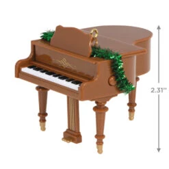 Hallmark O Holy Night Musical Ornament -Ornament Shop Grand Piano Musical Keepsake Ornament 2099QSM7849 03