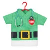 Hallmark The Gift Of Caring 2023 Fabric Ornament -Ornament Shop Green Scrubs Shirt Keepsake Ornament 1399QGO2897 01
