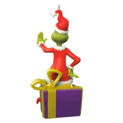 Hallmark Dr. Seuss's How The Grinch Stole Christmas!™ Grinch Peekbuster Ornament With Motion-Activated Sound 13 Hallmark Dr. Seuss's How The Grinch Stole Christmas!™ Grinch Peekbuster Ornament With Motion-Activated Sound -Ornament Shop Grinch Peekbuster Keepsake Ornament 2699QXI7067 06
