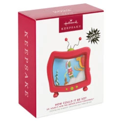 Hallmark Dr. Seuss's How The Grinch Stole Christmas!™ How Could It Be So? Ornament With Light And Sound 11 Hallmark Dr. Seuss's How The Grinch Stole Christmas!™ How Could It Be So? Ornament With Light And Sound -Ornament Shop Grinch Stole Christmas TV Keepsake Ornament 1999QXI7387 04