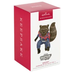 Hallmark Marvel Studios Guardians Of The Galaxy Vol. 3 Rocket Ornament -Ornament Shop Guardians 3 Rocket Keepsake Ornament 1899QXI7459 04