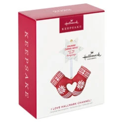 I Love Hallmark Channel! Ornament 11 I Love Hallmark Channel! Ornament -Ornament Shop Hallmark Channel Red Mittens Keepsake Ornament 1599QGO2949 04