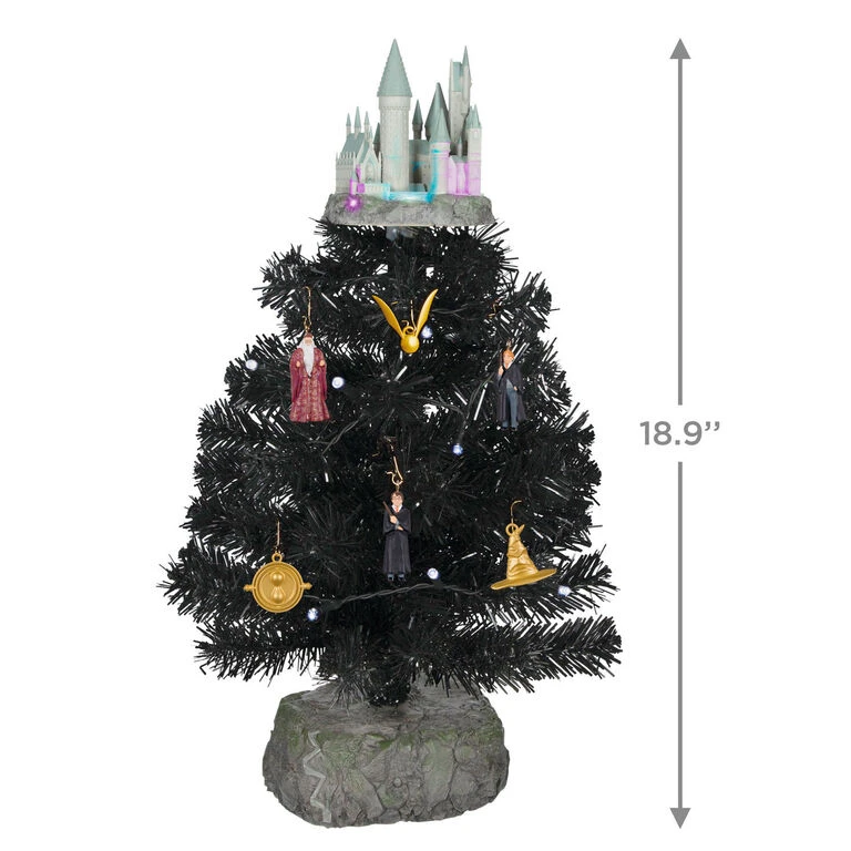 Hallmark Harry Potter™ The Wizarding World™ Miniature Tree Set With Light And Sound 5 Hallmark Harry Potter™ The Wizarding World™ Miniature Tree Set With Light And Sound - Image 3