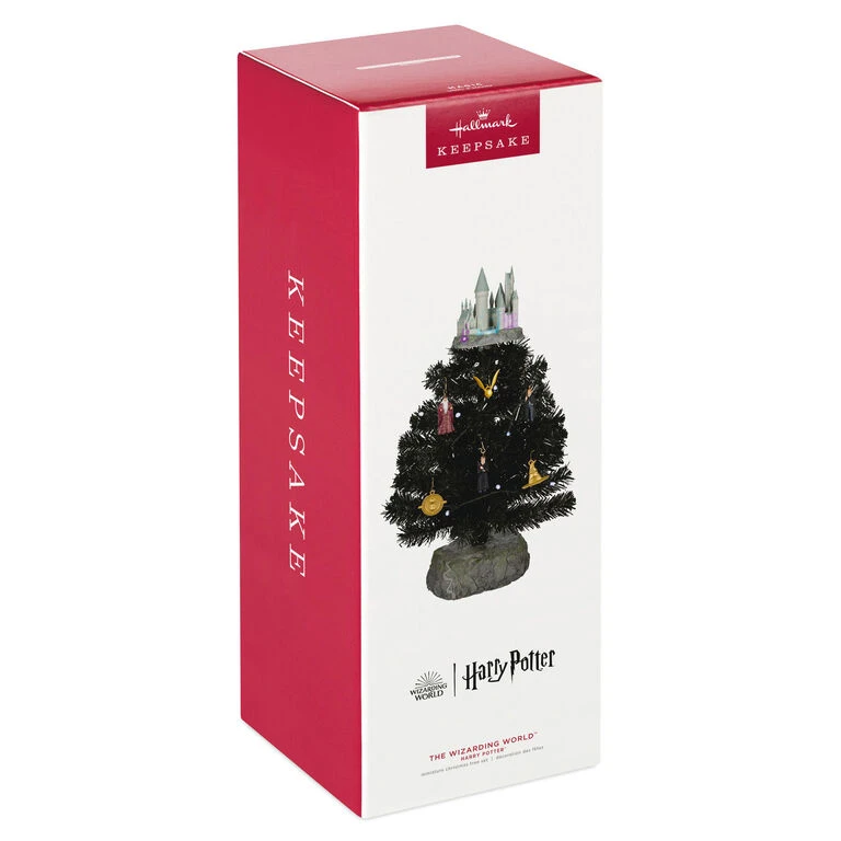 Hallmark Harry Potter™ The Wizarding World™ Miniature Tree Set With Light And Sound 6 Hallmark Harry Potter™ The Wizarding World™ Miniature Tree Set With Light And Sound - Image 4