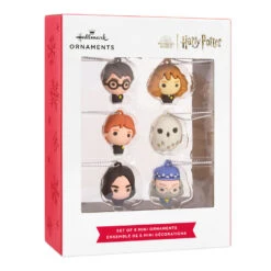 Mini Harry Potter™ And Friends Shatterproof Hallmark Ornaments, Set Of 6 -Ornament Shop Harry Potter and Friends Miniature Christmas Ornaments Set of 6 2HCM9230 04