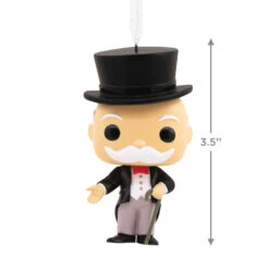 Hasbro® Mr. Monopoly Funko POP!® Hallmark Ornament -Ornament Shop Hasbro Mr. Monopoly Funko POP Christmas Ornament 3HCM2311 03