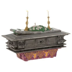 Hallmark Disney The Haunted Mansion Collection The Coffin In The Conservatory Ornament With Light And Sound -Ornament Shop Haunted Mansion Coffin Keepsake Ornament 4499QXD6757 06