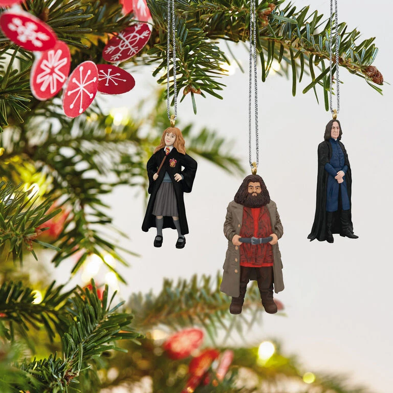 Hallmark Mini Harry Potter™ Hermione™, Hagrid™ And Snape™ Metal Ornaments, Set Of 3 4 Hallmark Mini Harry Potter™ Hermione™, Hagrid™ And Snape™ Metal Ornaments, Set Of 3 - Image 2