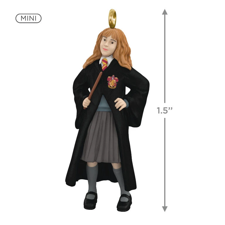Hallmark Mini Harry Potter™ Hermione™, Hagrid™ And Snape™ Metal Ornaments, Set Of 3 5 Hallmark Mini Harry Potter™ Hermione™, Hagrid™ And Snape™ Metal Ornaments, Set Of 3 - Image 3