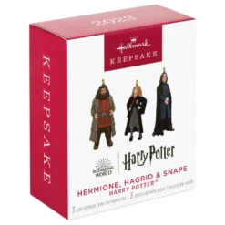 Hallmark Mini Harry Potter™ Hermione™, Hagrid™ And Snape™ Metal Ornaments, Set Of 3 18 Hallmark Mini Harry Potter™ Hermione™, Hagrid™ And Snape™ Metal Ornaments, Set Of 3 -Ornament Shop Hermione Hagrid Snape Keepsake Ornaments 2999QXM9259 06