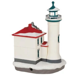 Hallmark Holiday Lighthouse 2023 Ornament With Light -Ornament Shop Holiday Lighthouse Keepsake Ornament 2799QXR8237 06