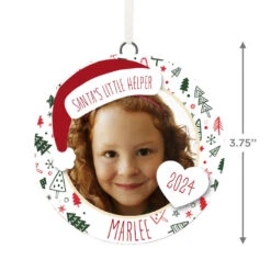 Hallmark Holiday Personalized Text And Photo Ceramic Ornament 7 Hallmark Holiday Personalized Text And Photo Ceramic Ornament -Ornament Shop Holiday Personalized Round Christmas Ornament 1999QHE1711B22 03