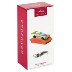Hallmark Hot Wheels™ Mach Speeder™ Ornament With Light -Ornament Shop Hot Wheels Mac Speeder Keepsake Ornament 1999QXI7389 04