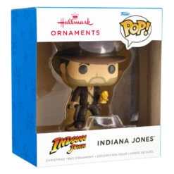 Indiana Jones™ Funko POP!® Hallmark Ornament -Ornament Shop Indiana Jones Funko POP Christmas Ornament 3HCM2310 04