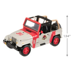Hallmark The Car's The Star Jurassic Park 1992 Jeep Wrangler Metal Ornament -Ornament Shop Jurassic Park Jeep Keepsake Ornament 2199QXR8149 03