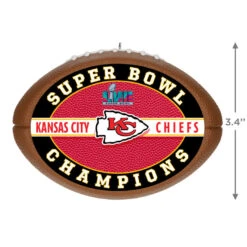 Hallmark NFL Kansas City Chiefs Super Bowl LVII Commemorative Ornament 9 Hallmark NFL Kansas City Chiefs Super Bowl LVII Commemorative Ornament -Ornament Shop Kansas City Chiefs Super Bowl LVII Keepsake Ornament 2499QHR1247 03