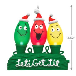 Hallmark Let's Get Lit Ornament With Light 10 Hallmark Let's Get Lit Ornament With Light -Ornament Shop Lets Get Lit String Lights Keepsake Ornament 2199QGO2837 03