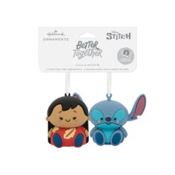 Better Together Disney Lilo & Stitch Magnetic Hallmark Ornaments, Set Of 2 10 Better Together Disney Lilo & Stitch Magnetic Hallmark Ornaments, Set Of 2 -Ornament Shop Lilo and Stitch Christmas Ornaments 3HCM2403 04