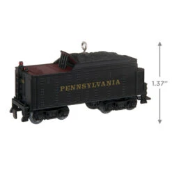 Hallmark Lionel® Pennsylvania K4 Tender Metal Ornament -Ornament Shop Lionel Trains Black Engine Keepsake Ornament 2199QXI6377 03