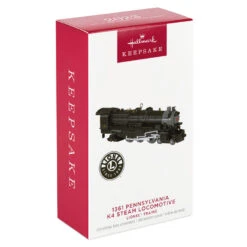 Hallmark Lionel® Trains Black 1361 Pennsylvania K4 Steam Locomotive Metal Ornament 11 Hallmark Lionel® Trains Black 1361 Pennsylvania K4 Steam Locomotive Metal Ornament -Ornament Shop Lionel Trains Black Engine Keepsake Ornament 2199QXR8207 04