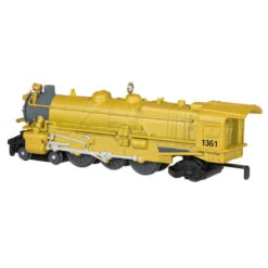 Hallmark Lionel® Trains Yellow 1361 Pennsylvania K4 Steam Locomotive Metal Ornament -Ornament Shop Lionel Trains Engine Keepsake Ornament 2199QXE3267 06