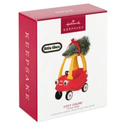 Hallmark Little Tikes® Cozy Coupe® Ornament -Ornament Shop Little Tikes Cozy Coupe Keepsake Ornament 1899QXI7439 04