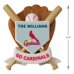 MLB Baseball Personalized Ornament, Cardinals™ -Ornament Shop MLB Baseball Personalized Ornament Cardinals 2499QHE1913B107 04