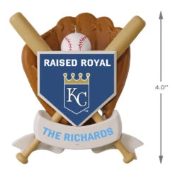 MLB Baseball Personalized Ornament, Royals™ -Ornament Shop MLB Baseball Personalized Ornament Royals 2499QHE1913B104 04