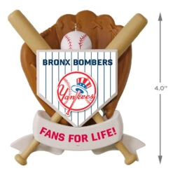 MLB Baseball Personalized Ornament, Yankees™ -Ornament Shop MLB Baseball Personalized Ornament Yankees 2499QHE1913B106 04