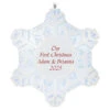 Hallmark Magic Sparkling Snowflake Script Text Personalized Ornament With Light 1 Hallmark Magic Sparkling Snowflake Script Text Personalized Ornament With Light -Ornament Shop Magic Sparkling Snowflake Script Text Personalized Keepsake Ornament With Light 2999QHE2010B1 01