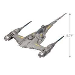 Hallmark Star Wars: The Mandalorian™ The Mandalorian's N-1 Starfighter™ Ornament -Ornament Shop Mandalorian Starfighter Keepsake Ornament 2999QXI7119 03