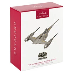 Hallmark Star Wars: The Mandalorian™ The Mandalorian's N-1 Starfighter™ Ornament -Ornament Shop Mandalorian Starfighter Keepsake Ornament 2999QXI7119 04