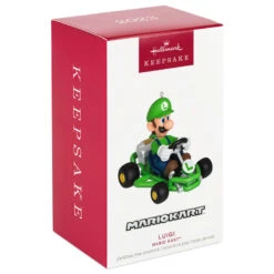 Hallmark Nintendo Mario Kart™ Luigi Ornament -Ornament Shop Mario Kart Luigi Keepsake Ornament 1899QXI6337 04