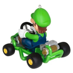 Hallmark Nintendo Mario Kart™ Luigi Ornament -Ornament Shop Mario Kart Luigi Keepsake Ornament 1899QXI6337 06