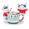 Hallmark Merry Mice With Hot Cocoa Ornament -Ornament Shop Mice in Hot Cocoa Mug Keepsake Ornament 1999QXT4119 01