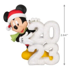 Hallmark Disney Mickey Mouse A Year Of Disney Magic 2023 Ornament -Ornament Shop Mickey Mouse 2023 Keepsake Ornament 1799QXD6537 03