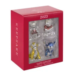 Hallmark Disney 100 Years Of Wonder Classic Characters Ornaments, Set Of 4 20 Hallmark Disney 100 Years Of Wonder Classic Characters Ornaments, Set Of 4 -Ornament Shop Mickey Pooh Simba Stitch Keepsake Ornaments 5499QXD6767 07