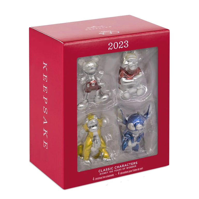 Hallmark Disney 100 Years Of Wonder Classic Characters Ornaments, Set Of 4 9 Hallmark Disney 100 Years Of Wonder Classic Characters Ornaments, Set Of 4 - Image 7