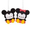 Better Together Disney Mickey And Minnie Magnetic Hallmark Ornaments, Set Of 2 -Ornament Shop Mickey and Minnie Christmas Ornaments 3HCM2402 01