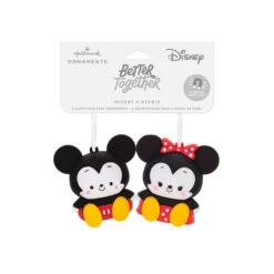 Better Together Disney Mickey And Minnie Magnetic Hallmark Ornaments, Set Of 2 10 Better Together Disney Mickey And Minnie Magnetic Hallmark Ornaments, Set Of 2 -Ornament Shop Mickey and Minnie Christmas Ornaments 3HCM2402 04