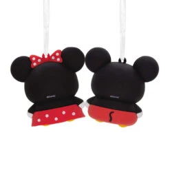 Better Together Disney Mickey And Minnie Magnetic Hallmark Ornaments, Set Of 2 11 Better Together Disney Mickey And Minnie Magnetic Hallmark Ornaments, Set Of 2 -Ornament Shop Mickey and Minnie Christmas Ornaments 3HCM2402 06