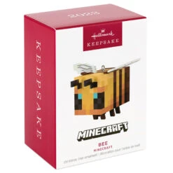 Hallmark Minecraft Bee Ornament -Ornament Shop Minecraft Bee Keepsake Ornament 1399QXI7189 04